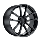 Mandrus - WOLF - Black - GLOSS BLACK - 22" x 10.5", 35 Offset, 5x130 (Bolt Pattern), 84.1mm HUB