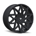 Mazzi - BIG EASY - Black - MATTE BLACK - 18" x 8", 35 Offset, 5x110, 115 (Bolt Pattern), 72.6mm HUB