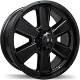 Fast HD - Tomahawk - Black - Satin Black - 18" x 9", 20 Offset, 6x139.7 (Bolt Pattern), 78.1mm HUB