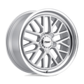 TSW Wheels - HOCKENHEIM S - Silver - Silver with Mirror Cut Lip - 20" x 10", 25 Offset, 5x120 (Bolt Pattern), 76.1mm HUB