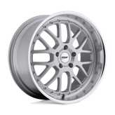 TSW Wheels - VALENCIA - Silver - Silver with Mirror Cut Lip - 19" x 8", 20 Offset, 5x120 (Bolt Pattern), 76.1mm HUB