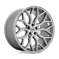 Niche - M265 MAZZANTI - Gunmetal - ANTHRACITE BRUSHED TINT CLEAR - 20" x 9", 35 Offset, 5x120 (Bolt Pattern), 72.6mm HUB