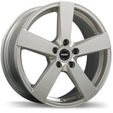 Fast Wheels - Polar - Silver - Metallic Silver - 16" x 6.5", 40 Offset, 5x114.3 (Bolt Pattern), 64.1mm HUB
