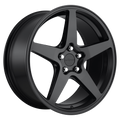 Rotiform - R148 WGR - Gunmetal - MATTE BLACK - 18" x 8.5", 45 Offset, 5x112 (Bolt Pattern), 66.56mm HUB