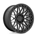 Fuel - D757 TRIGGER - Black - MATTE BLACK - 17" x 9", 1 Offset, 6x139.7 (Bolt Pattern), 106.1mm HUB