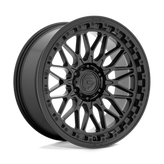 Fuel - D757 TRIGGER - Black - MATTE BLACK - 17" x 9", 1 Offset, 6x139.7 (Bolt Pattern), 106.1mm HUB