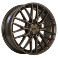 Dai Alloys - Rennsport - Bronze - Gloss Bronze - 17" x 7", 45 Offset, 5x114.3 (Bolt Pattern), 73.1mm HUB