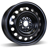 RSSW - Steel - Black - Black - 16" x 6.5", 45 Offset, 5x100 (Bolt Pattern), 54.1mm HUB