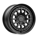 KMC Wheels - KM719 CANYON - Black - SATIN BLACK - 17" x 8", 35 Offset, 6x139.7 (Bolt Pattern), 100.3mm HUB