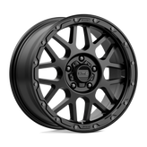 KMC Wheels - KM535 GRENADE OFF-ROAD - Black - MATTE BLACK - 18" x 8.5", 35 Offset, 5x120 (Bolt Pattern), 64.2mm HUB