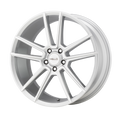 Helo - HE911 - Silver - Silver Machined - 17" x 7", 38 Offset, 5x112 (Bolt Pattern), 66.6mm HUB