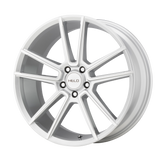 Helo - HE911 - Silver - Silver Machined - 17" x 7", 38 Offset, 5x112 (Bolt Pattern), 66.6mm HUB