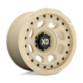 XD Series - XD861 STORM - Desert Sand - SAND - 17" x 9", 0 Offset, 5x127 (Bolt Pattern), 71.5mm HUB