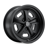 American Racing Vintage - VN501 500 MONO CAST - Black - SATIN BLACK - 17" x 9", 0 Offset, 5x120.65 (Bolt Pattern), 72.6mm HUB