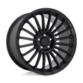 Rotiform - R157 BUC - Black - MATTE BLACK - 18" x 8.5", 45 Offset, 5x112 (Bolt Pattern), 66.6mm HUB