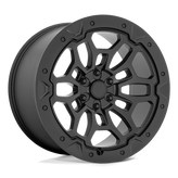 OE Creations - PR215 - Black - MATTE BLACK - 22" x 10", 19 Offset, 6x139.7 (Bolt Pattern), 78.1mm HUB