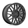 Motegi - MR144 M9 - Black - SATIN BLACK - 18" x 8.5", 42 Offset, 5x112 (Bolt Pattern), 66.6mm HUB