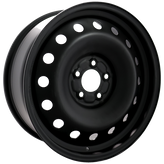 Envy Wheels - NX4 STEEL WHEEL - Black - FLAT BLACK - 18" x 7.5", 39 Offset, 5x105 (Bolt Pattern), 56.5mm HUB