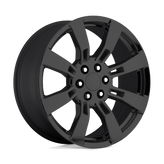 OE Creations - PR144 - Black - GLOSS BLACK - 20" x 8.5", 31 Offset, 6x139.7 (Bolt Pattern), 78.1mm HUB