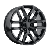 OE Creations - PR196 - Black - SATIN BLACK - 22" x 9", 24 Offset, 6x139.7 (Bolt Pattern), 78.1mm HUB