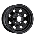 Ceco - Crawler - Black - Black - 17" x 8", -12 Offset, 8x165.1 (Bolt Pattern), 130mm HUB