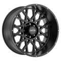 Vision Wheel Off-Road - 412 ROCKER - Black - Satin Black - 20" x 9", 12 Offset, 8x165.1 (Bolt Pattern), 125.2mm HUB