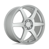 Motegi - MR143 CS6 - Silver - HYPER SILVER - 17" x 7", 40 Offset, 5x114.3, 120 (Bolt Pattern), 74.1mm HUB