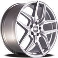 Euro Design - Forza - Silver - Silver - 19" x 8.5", 35 Offset, 5x114.3 (Bolt Pattern), 60.1mm HUB