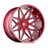 Tuff Wheels - T3B - Candy Red - 20" x 12", 40 Offset, 5x127 (Bolt Pattern), 71.5mm HUB
