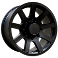 Envy Wheels - CRAZE - Black - SATIN BLACK - 20" x 9", 18 Offset, 8x165.1 (Bolt Pattern), 121.5mm HUB