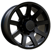 Envy Wheels - CRAZE - Black - SATIN BLACK - 20" x 9", 18 Offset, 8x165.1 (Bolt Pattern), 121.5mm HUB