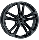 Mak Wheels - NURBURG - Black - GLOSS BLACK - 20" x 8.5", 45 Offset, 5x108 (Bolt Pattern), 63.4mm HUB