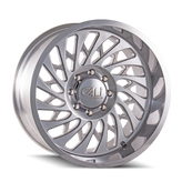 Cali Off-Road - SWITCHBACK - Chrome - POLISHED - 24" x 12", -51 Offset, 6x139.7 (Bolt Pattern), 106mm HUB