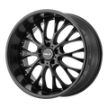 Helo - HE890 - Black - SATIN BLACK - 20" x 8.5", 35 Offset, 5x115 (Bolt Pattern), 72.56mm HUB