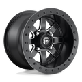 Fuel UTV - D928 MAVERICK BEADLOCK - Black - MATTE BLACK - 14" x 8", 0 Offset, 4x137 (Bolt Pattern), 110.1mm HUB