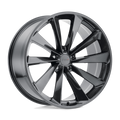 TSW Wheels - AILERON - Gunmetal - Metallic Gunmetal - 21" x 9", 20 Offset, 5x114.3 (Bolt Pattern), 76.1mm HUB