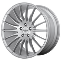 American Racing - AR934 FASTLANE - Silver - BRUSHED SILVER - 18" x 8", 38 Offset, 5x114.3 (Bolt Pattern), 72.56mm HUB