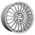 Rotiform - R153 BUC - Silver - GLOSS SILVER - 18" x 8.5", 45 Offset, 5x112 (Bolt Pattern), 66.56mm HUB