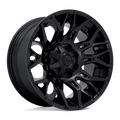 Fuel - D772 TWITCH - Black - BLACKOUT - 20" x 10", -18 Offset, 6x135, 139.7 (Bolt Pattern), 106.1mm HUB