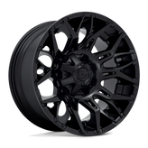 Fuel - D772 TWITCH - Black - BLACKOUT - 20" x 10", -18 Offset, 6x135, 139.7 (Bolt Pattern), 106.1mm HUB