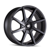 Mazzi - KICKSTAND - Black - MATTE BLACK - 20" x 8.5", 30 Offset, 6x135, 139.7 (Bolt Pattern), 106mm HUB