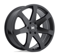 Black Rhino - MOZAMBIQUE - Black - Matte Black - 18" x 8.5", 30 Offset, 5x127 (Bolt Pattern), 71.5mm HUB