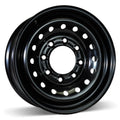 RSSW - Steel - Black - Black - 16" x 6.5", 28 Offset, 8x165.1 (Bolt Pattern), 117mm HUB