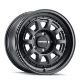 Mayhem - VOYAGER - Black - MATTE BLACK - 18" x 9", 0 Offset, 8x170 (Bolt Pattern), 125.2mm HUB