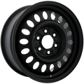 Envy Wheels - Steel Wheel - Black - FLAT BLACK - 17" x 7.5", 20 Offset, 6x139.7 (Bolt Pattern), 78.1mm HUB