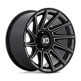 XD Series - XD867 SPECTER - Black - GLOSS BLACK MILLED - 20" x 10", -18 Offset, 6x135 (Bolt Pattern), 87.1mm HUB