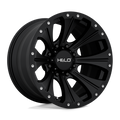 Helo - HE901 - Black - Satin Black - 20" x 9", 18 Offset, 8x170 (Bolt Pattern), 125.1mm HUB