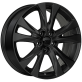 ART - Replica 131 - Black - Gloss Black - 18" x 7.5", 35 Offset, 5x114.3 (Bolt Pattern), 60.1mm HUB