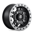 Fuel UTV - D917 ANZA BEADLOCK - Black - MATTE BLACK - 15" x 7", 13 Offset, 4x137 (Bolt Pattern), 110.1mm HUB