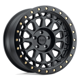 Black Rhino - PRIMM - Black - MATTE BLACK WITH BRASS BOLTS - 20" x 9.5", 0 Offset, 5x127 (Bolt Pattern), 71.5mm HUB